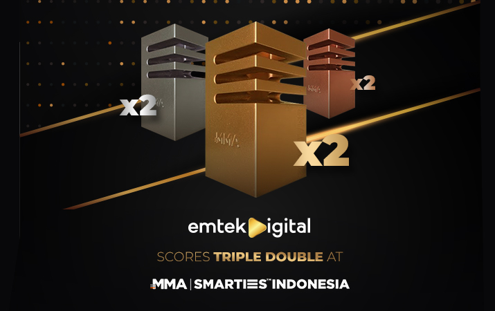 emtekdigital scores triple double at MMA Smarties Indonesia
